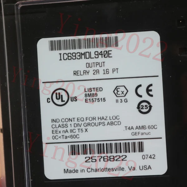 IC693MDL940E For GE Fanuc New Output Relay Module Free Shipping