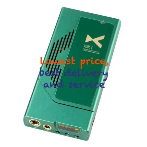xDuoo XD05T Portable Electronic Tube Audio Decoder Headphone Amplifier