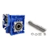 NMRV090-100 Worm Gearbox Speed Reducer Ratio 100: 1 for ServoStepper Motor 8 NMRV090-100 Worm Gearbox Speed Reducer Ratio 100: 1 for ServoStepper Motor