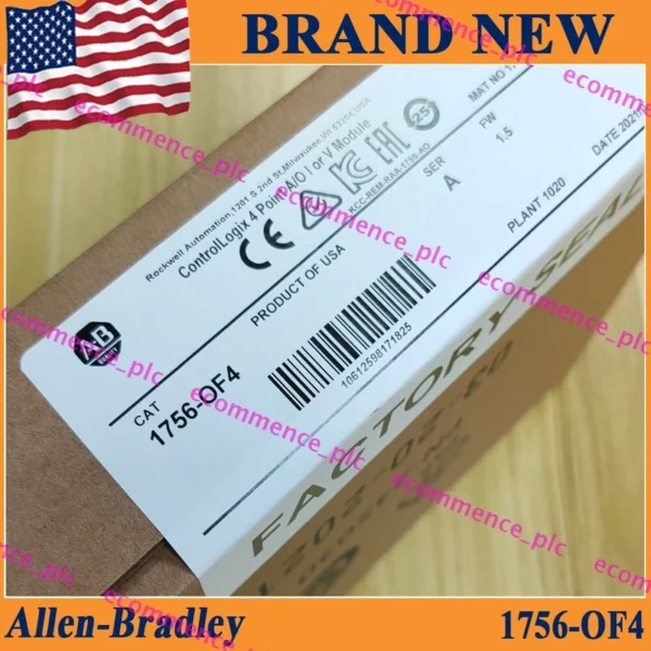 1756-OF4 NEW NEW PLC 1756-OF4A ControlLogix 4 Pt AO I or V Module1756OF4