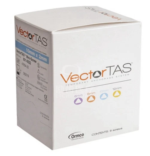 Ormco VectorTAS 12MM10MM8MM6MM MINI-SCREW-PK6