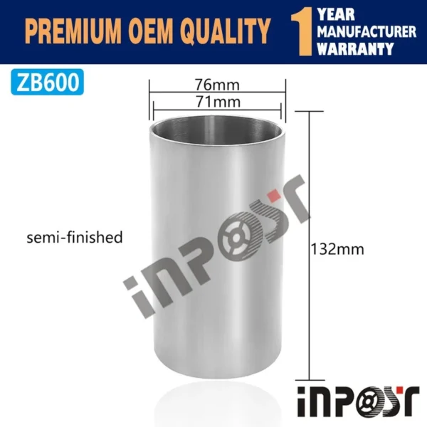 New Overhaul Rebuild Kit for Kubota ZB600 Z600 Engine B4200 Tractor piston ring