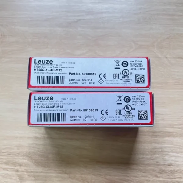 NEW Leuze Photoelectric switch sensor HT25C.XL4P-M12 50139619 #LL