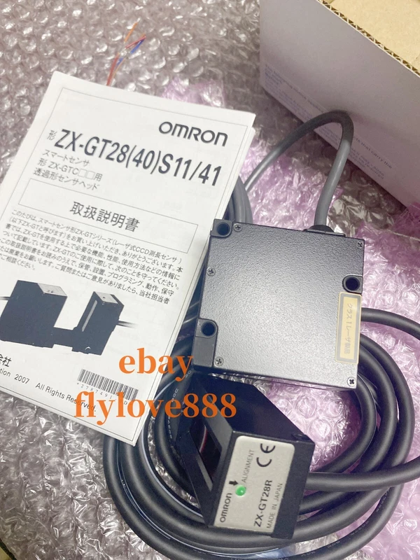 OMRON ZX-GT28S41 (ZX-GT28E41+ZX-GT28R) Laser measurement sensor Brand new DHL 2 OMRON ZX-GT28S41 (ZX-GT28E41+ZX-GT28R) Laser measurement sensor Brand new DHL