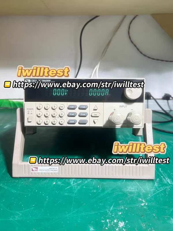 ITECH IT8512 DC Programmable Electronic Load 120V 30A 300W *IW