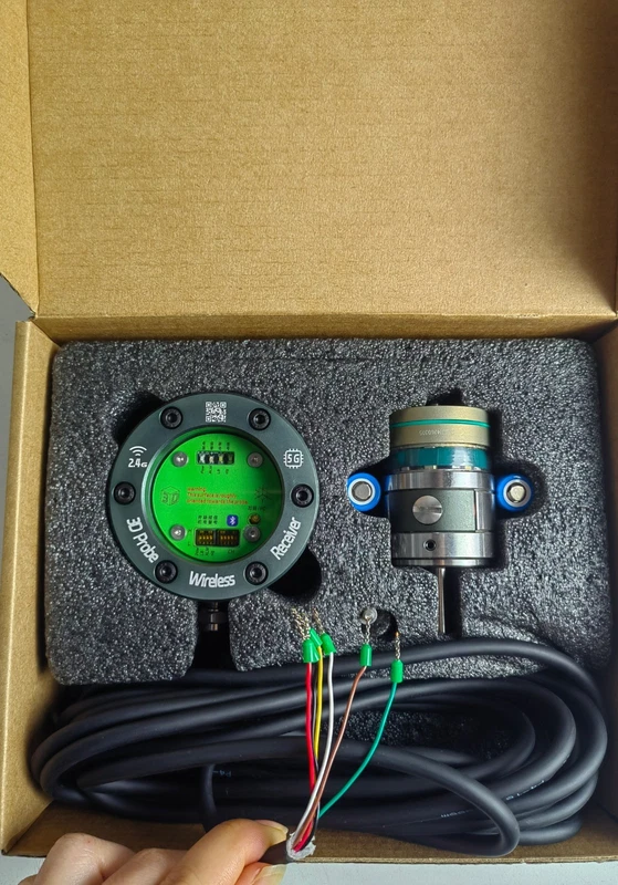 NEW V2 GP-800 CNC 3D Wireless Edge Finder Precision Z Axis Touch Probe Sensor