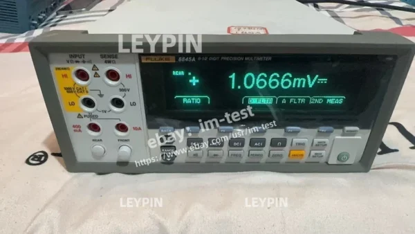 Fluke 8845A Digital Multimeter 6.5 Digit Precision Multimeter..nice#Im 4 Fluke 8845A Digital Multimeter 6.5 Digit Precision Multimeter..nice#Im