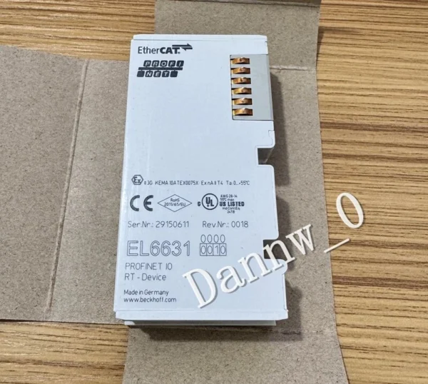 New In Box Beckhoff EL6631-0010 Module 3 New In Box Beckhoff EL6631-0010 Module