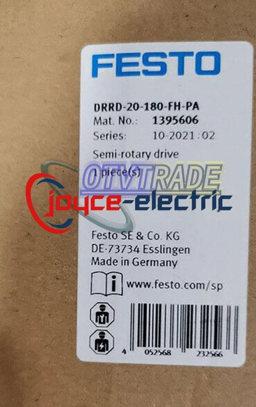 FESTO DRRD-20-180-FH-PA 1395606 Rotary cylinder New 6 FESTO DRRD-20-180-FH-PA 1395606 Rotary cylinder New