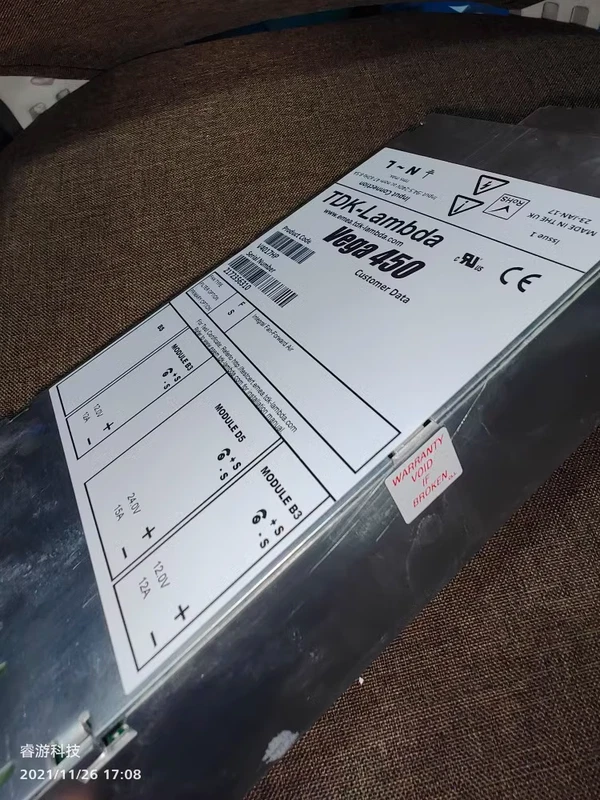 USED 100% TEST Vega 450 V4017HP Power (DHLFedex) #H664AA DX