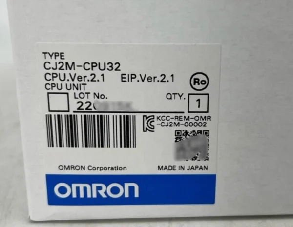 CJ2M-CPU32 New Sealed Omron CPU UNIT PROGRAMMABLE CONTROLLER CJ2M-CPU32