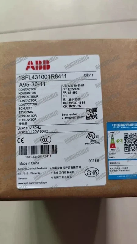 A95-30-11 ABB A953011 Contactor 110-120V New Spot Goods Expeidted Shipping 1 A95-30-11 ABB A953011 Contactor 110-120V New Spot Goods Expeidted Shipping