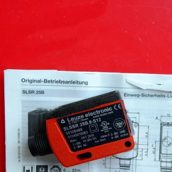 New Leuze SLSSR 25B.8-S12 50108489 Photoelectric Sensor Free Shipping#QW
