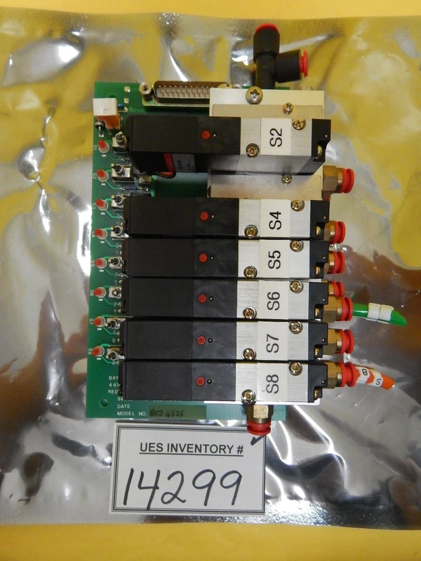 Bay Pneumatic BES4326 6-Port Manifold KLA Instruments 740-654246-00 2132 Used