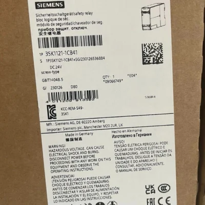 3SK1121-1CB41 New Sealed Siemens SIRIUS Safety Relay 3SK1121-1CB41