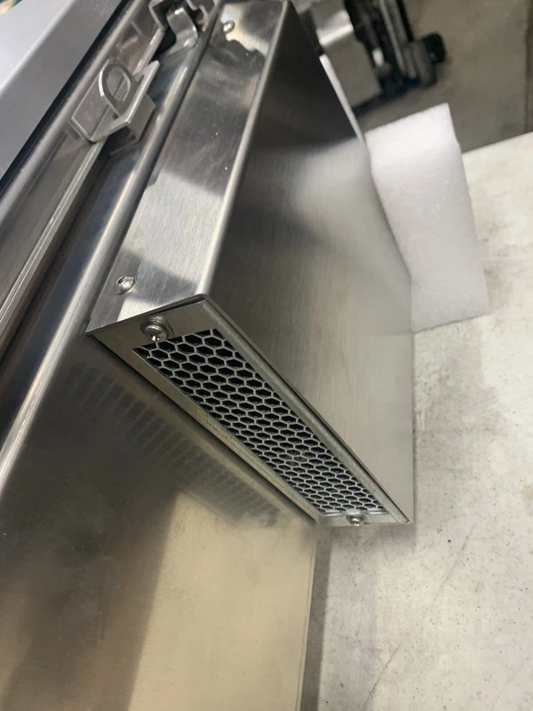 2'X2'X8" HAMMOND ELECTRICAL ENCLOSURE PANEL BOX ALUMINUM W HOOD AND FAN SHROUDS 6 2'X2'X8" HAMMOND ELECTRICAL ENCLOSURE PANEL BOX ALUMINUM W HOOD AND FAN SHROUDS