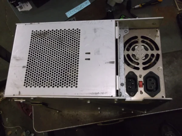 BICKER ELEKTRONIK 24491171 PLC CHASSIS RACK W SP2-4300F POWER SUPPLY (415)