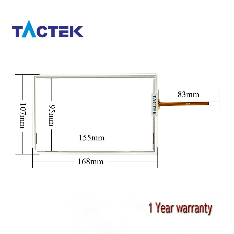 Touch Screen for 6AG1124-0GC01-4AX0 TP700 Comfort Panel Digitizer with Overlay