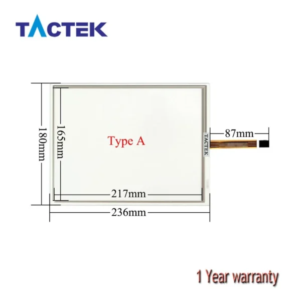 Touch Screen for B&R Power Panel PP482 4PP482.1043-75 4PP482-1043-75 Panel Glass