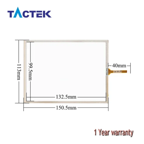 Touch Screen for Beijer Mitsubishi E1071 Type 06015B Panel Digitizer + Overlay 4 Touch Screen for Beijer Mitsubishi E1071 Type 06015B Panel Digitizer + Overlay