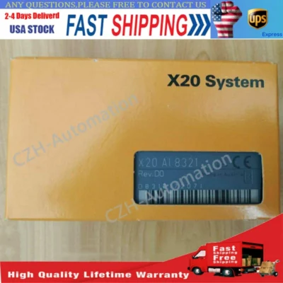 X20AI8321 Brand New B&R X20AI8321 PLC Module X20AI8321 NEW FREE SHIP US