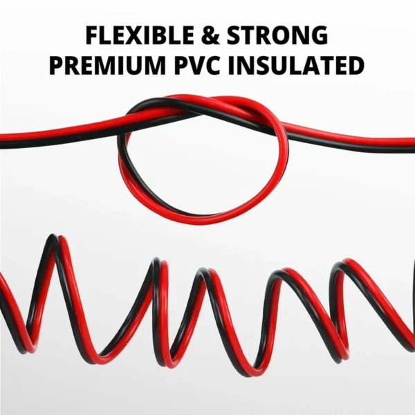 200FT 12 AWG Low Voltage Electrical Wire: Durable CCA Insulation for No-Mistakes