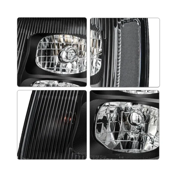 HIDXenon Headlight Assembly Compatible with 2003-2006 Cadillac Escalade Proj...