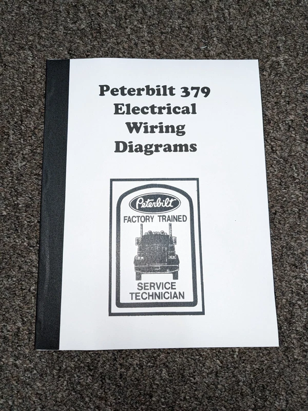 2001-2006 Peterbilt 379 Electrical Wiring Diagram Manual 2002 2003 2004 2005