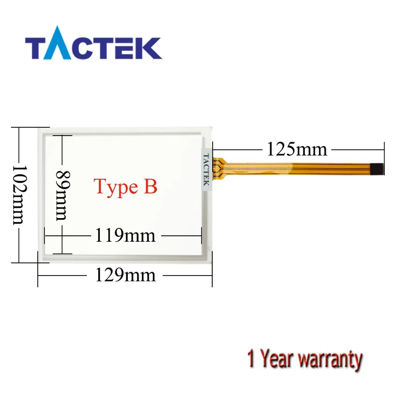 Front Cover for 2711P-T6M5A8 2711P-T6C20A8 Housing Case with Touch Screen Panel