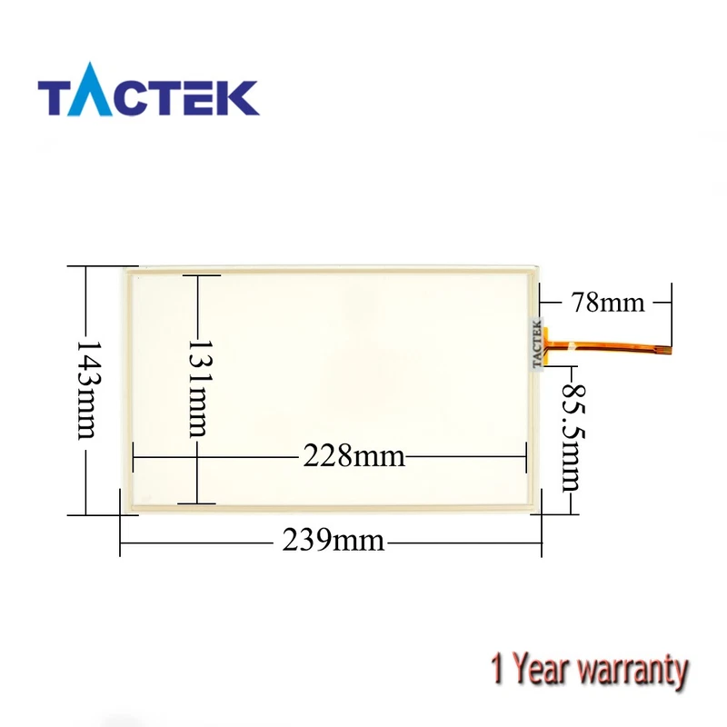 Touch Screen for KDT-6965 Touchpad Panel Glass Digitizer with Overlay Film