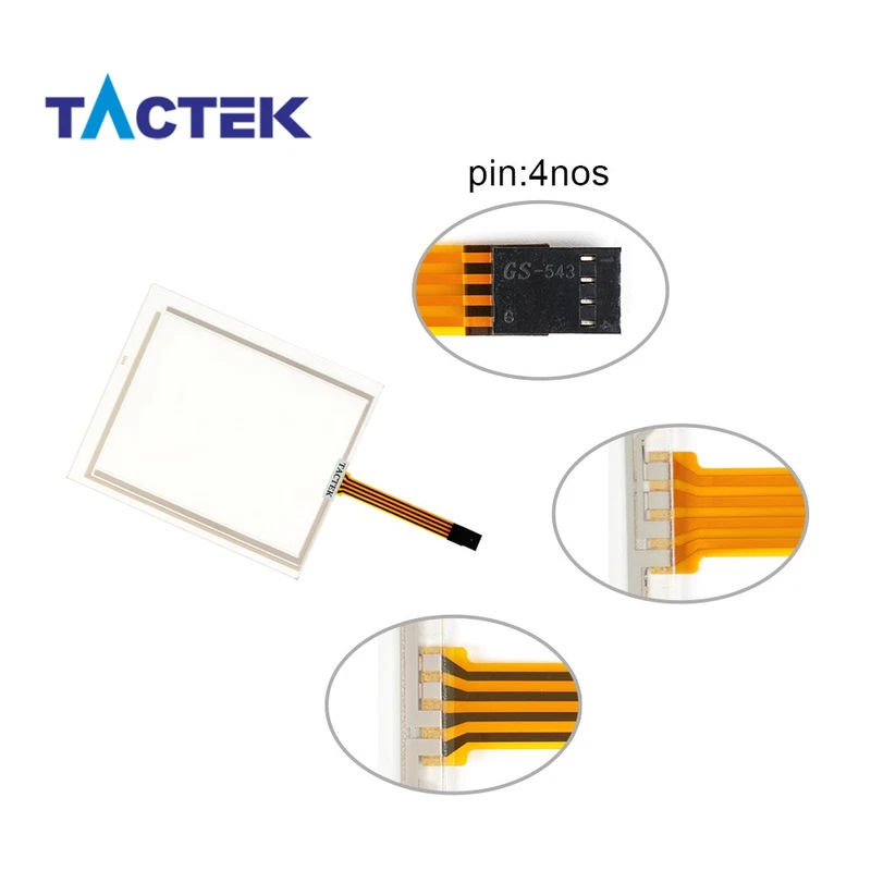 Touch Screen for Microtouch 3M RES-6.4-PL4 95427B RES-6.4-PL4-0701 Panel Glass