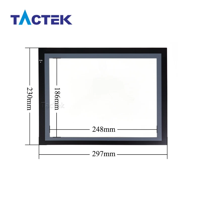 Touch Screen for Omron NS12-ATT01 NS12-KBA04 NS12-KBA05 NS12-TS01-V1 + Overlay