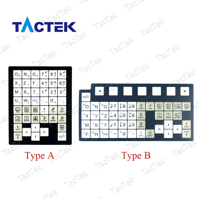 Oi-MD 0i-MD Membrane Film Keysheet for Fanuc Series Oi-MD 0i-MD A02B-0319-B502