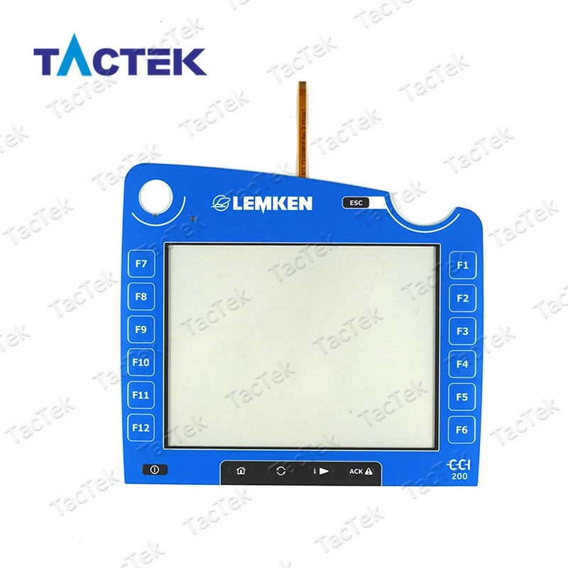 CCI 200 Touch Screen for LEMKEN CCI 200 Panel Glass Digitizer with Protect Film