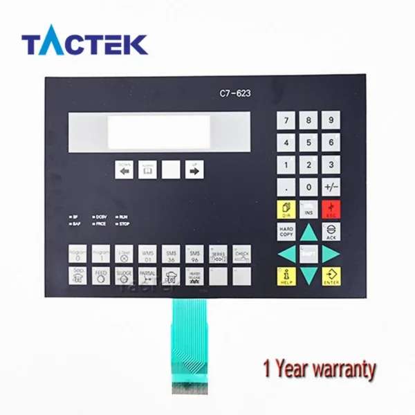 6ES7 623-1DE01-0AE3 Membrane Keypad Switch for 6ES7623-1DE01-0AE3 C7-623 GEA