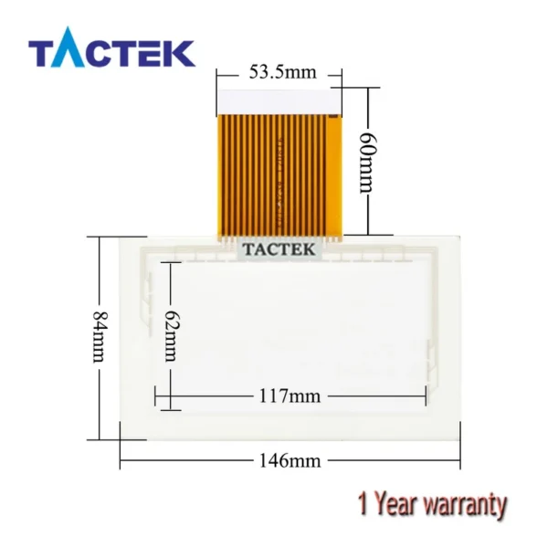 Touch Screen for Omron NT20M-DN131 NT20M-DT121-V2 NT20M-FK210 Panel Glass + Film