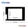 Touch Screen Panel Glass Digitizer for Mitsubishi GT1675M-VTBA with Overlay Film