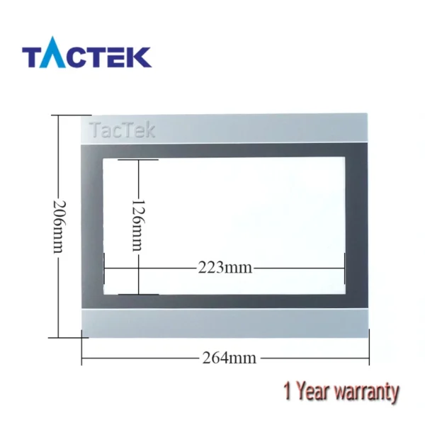 Touch Screen for MCGS mcgsTpc TPC1061Hn Touchpad Panel Glass Digitizer + Overlay 2 Touch Screen for MCGS mcgsTpc TPC1061Hn Touchpad Panel Glass Digitizer + Overlay