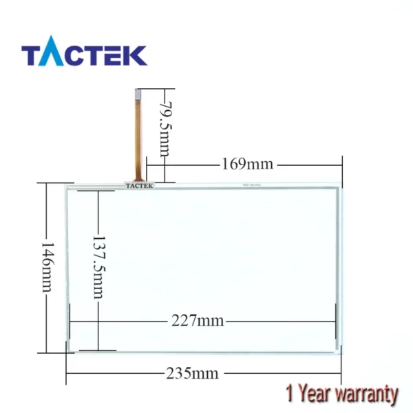 Touch Screen for MCGS mcgsTpc TPC1061Hn Touchpad Panel Glass Digitizer + Overlay 3 Touch Screen for MCGS mcgsTpc TPC1061Hn Touchpad Panel Glass Digitizer + Overlay