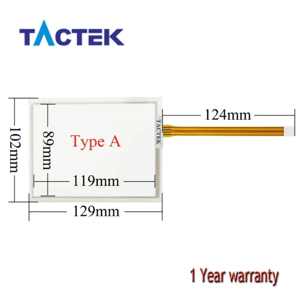 2711P-B6M20A8 Touch Screen for 2711P-B6M20A8 Touchpad Panel Glass Digitizer
