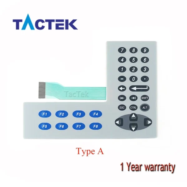 2711P-B4C5D Membrane Keypad Switch Keyboard for 2711P-B4C5D ''L'' shape