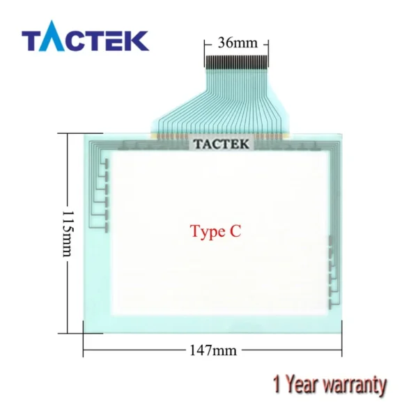 Touch Screen Digitizer for Omron NT31C-ST142B-EV2 NT31C-ST143B-V3 + Overlay