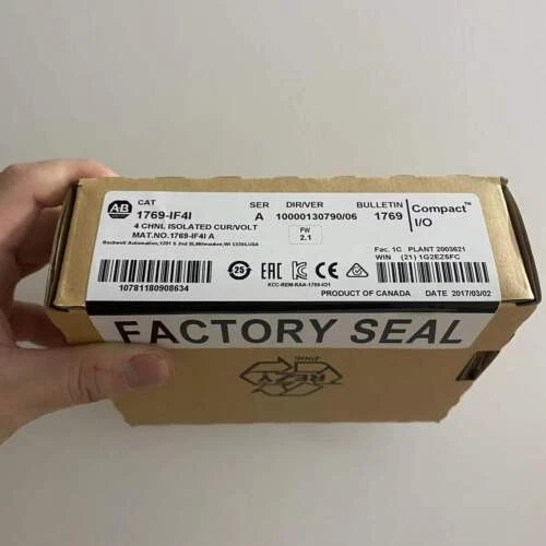 1769IF4I PLC SER A New Factory Sealed With Warranty Fast Shipping