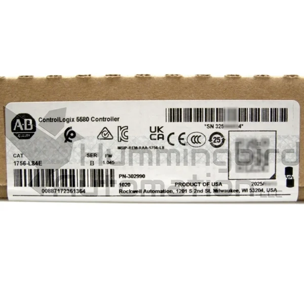 2025 Allen Bradley 1756-L84E B ControlLogix SEALED Surplus 20MB PLC *US SELLER* 2 2025 Allen Bradley 1756-L84E B ControlLogix SEALED Surplus 20MB PLC *US SELLER*
