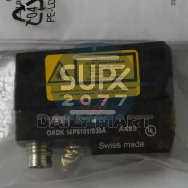 New BAUMER OHDK 14P5101S35A PLC DIFFUSE SENSOR W BACKGROUND SUPPRESSION