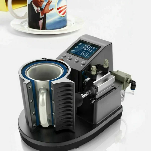 12.4“ Automatic Pneumatic Cup Mug Heat Press Machine Images Transfer 110V-220V 5 12.4“ Automatic Pneumatic Cup Mug Heat Press Machine Images Transfer 110V-220V