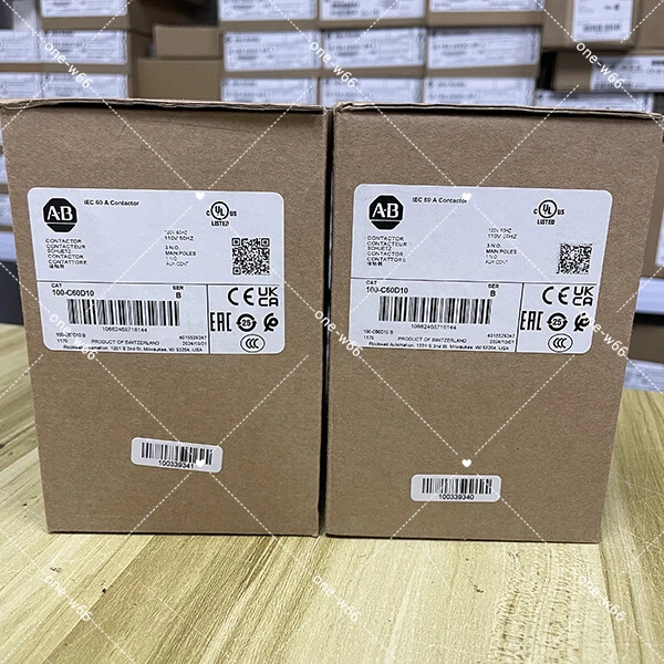 Brand New 100-C60D10 Allen-Bradley 100-C60D10 Contactor Free Shipping