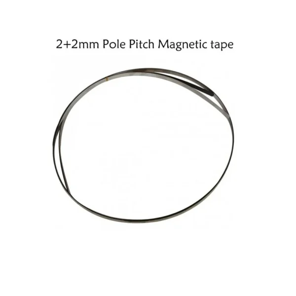 1+1mm High Accuracy Magnetic Tape Pole Pitch Strip Magnet Sensor Lathe