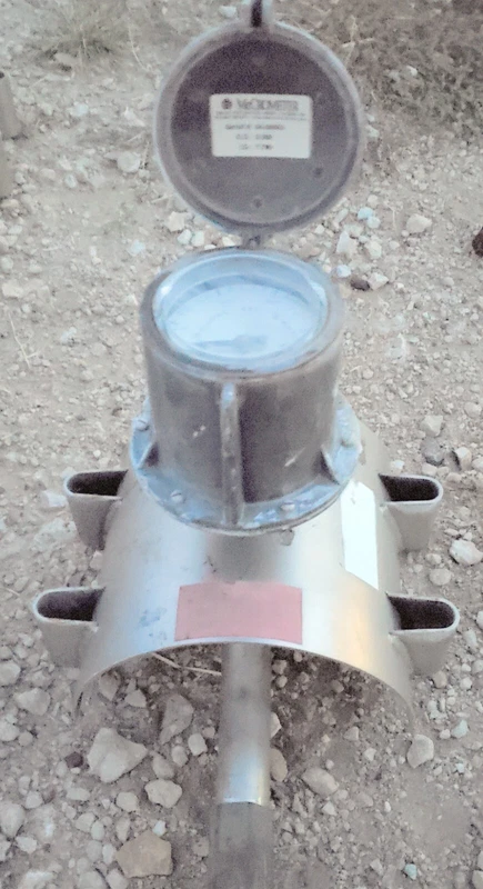 8" McCrometer Propeller Flow Meter - Used - Retails For 95.00