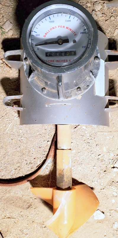 8" McCrometer Propeller Flow Meter - Used - Retails For 95.00